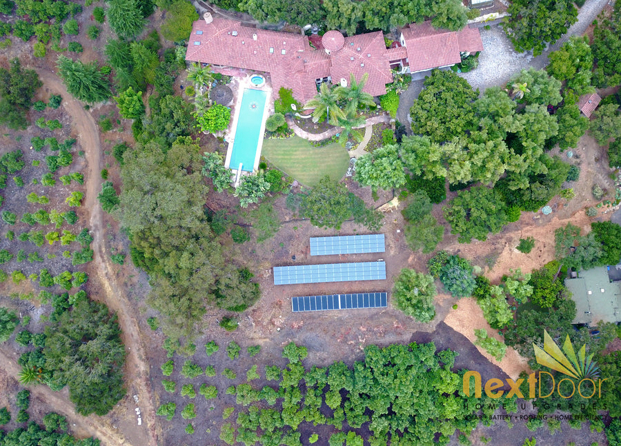 Ground Mount Solar Installation